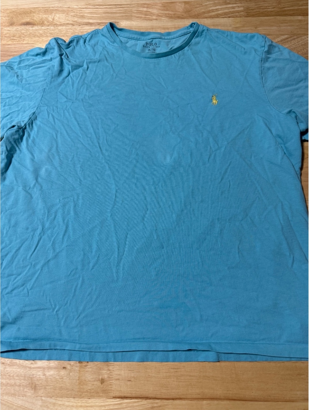 Men’s Polo Ralph Lauren Blue Short Sleeve T-Shirt Size XL Pony Logo